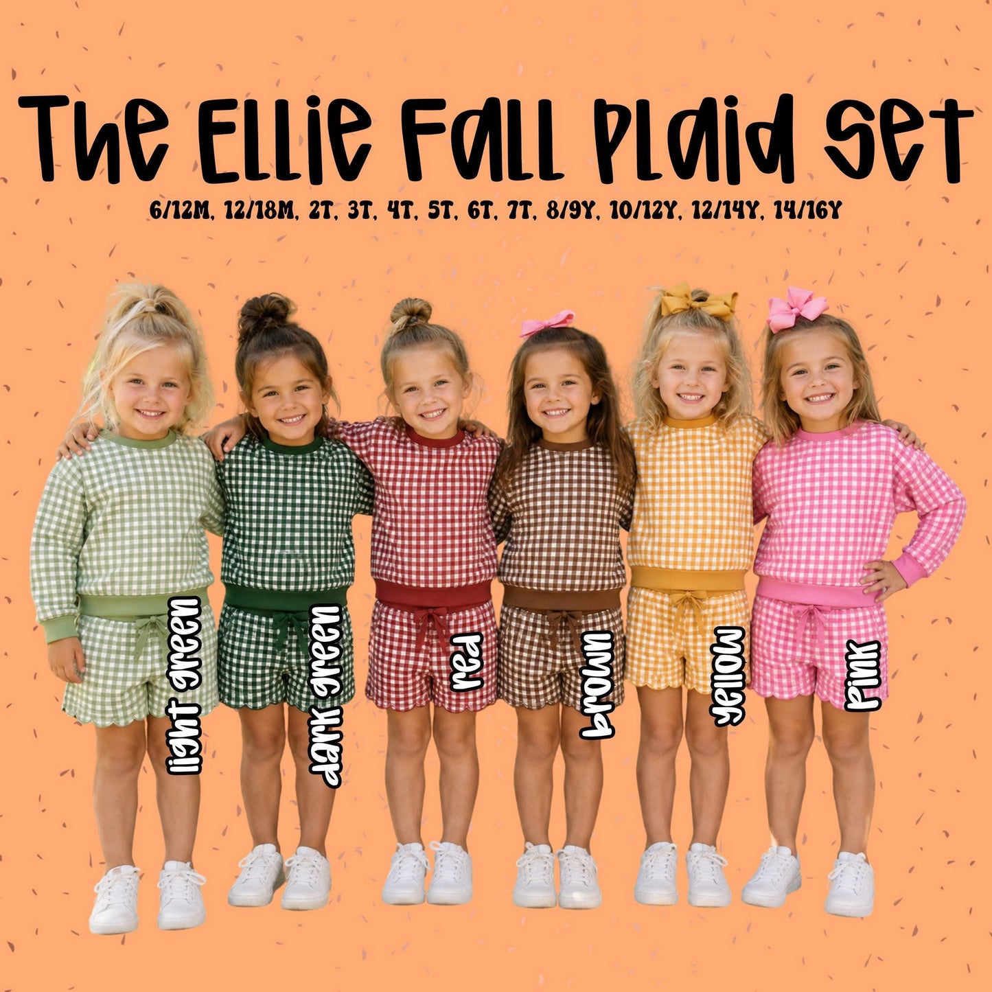 šāØ THE ELLIE FALL PLAID SET āØš