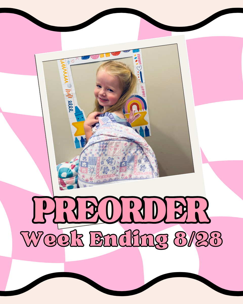WEEKLY PREORDER | CLOSE DATE AUGUST 28