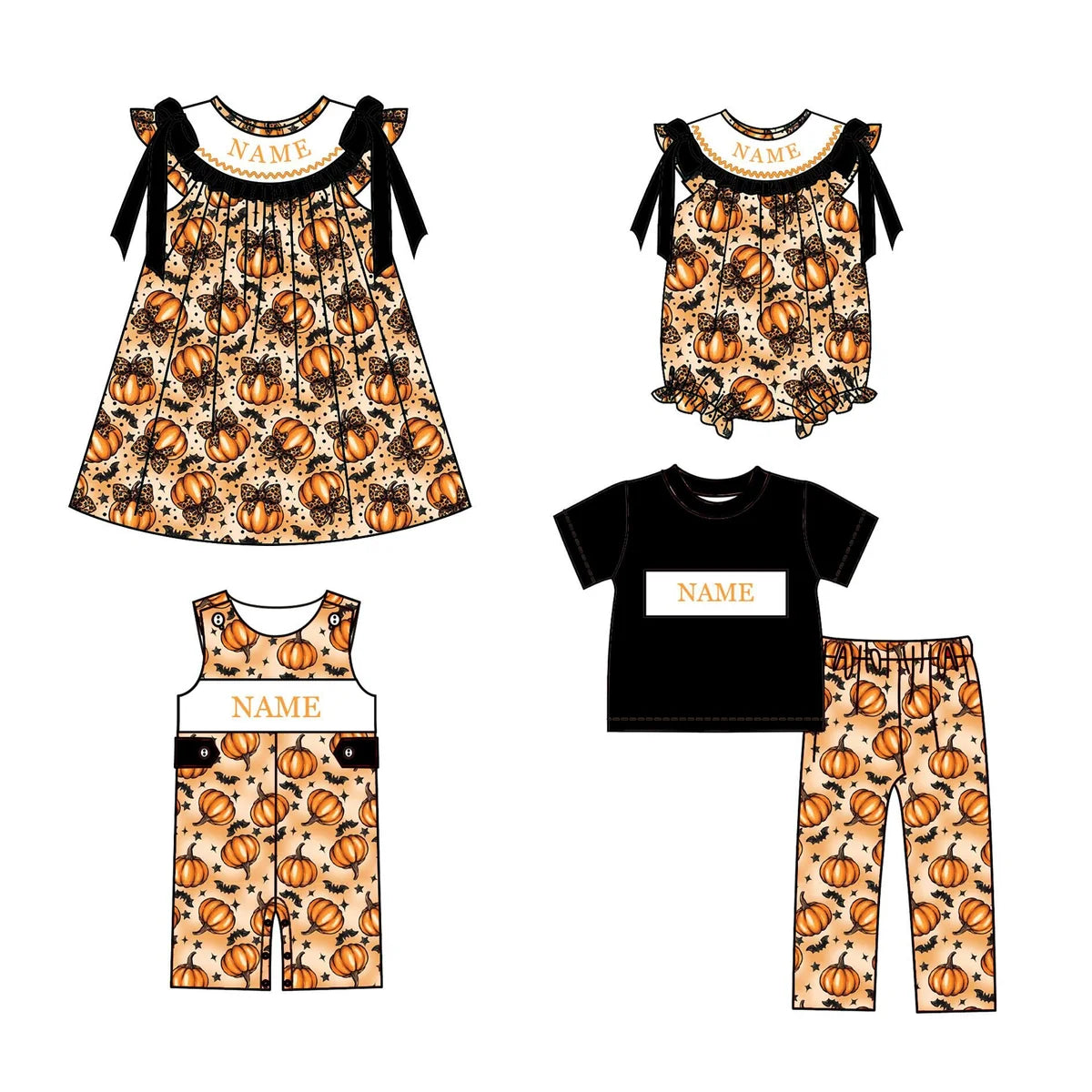 Halloween Custom Smocks 🎃