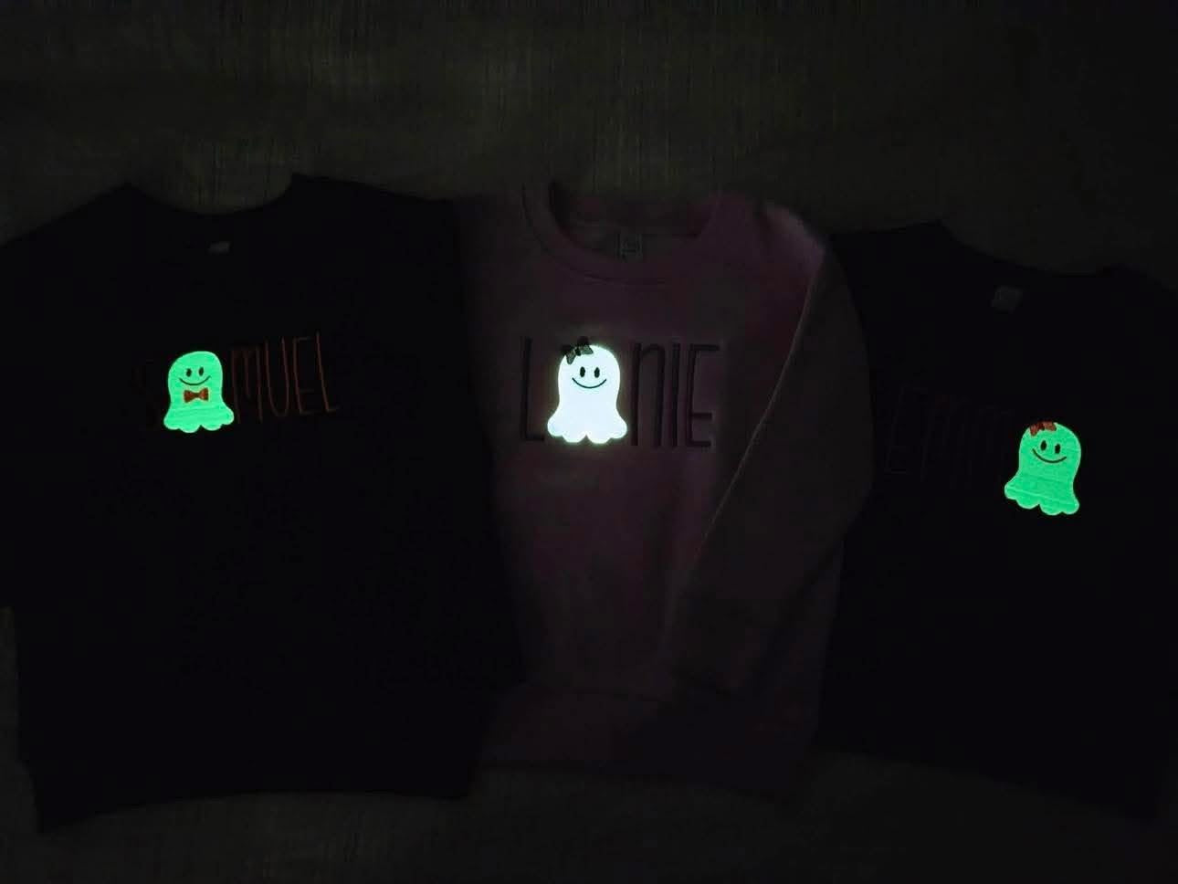 👻✨ GLOW IN THE DARK GHOST NAME CREWS ✨👻