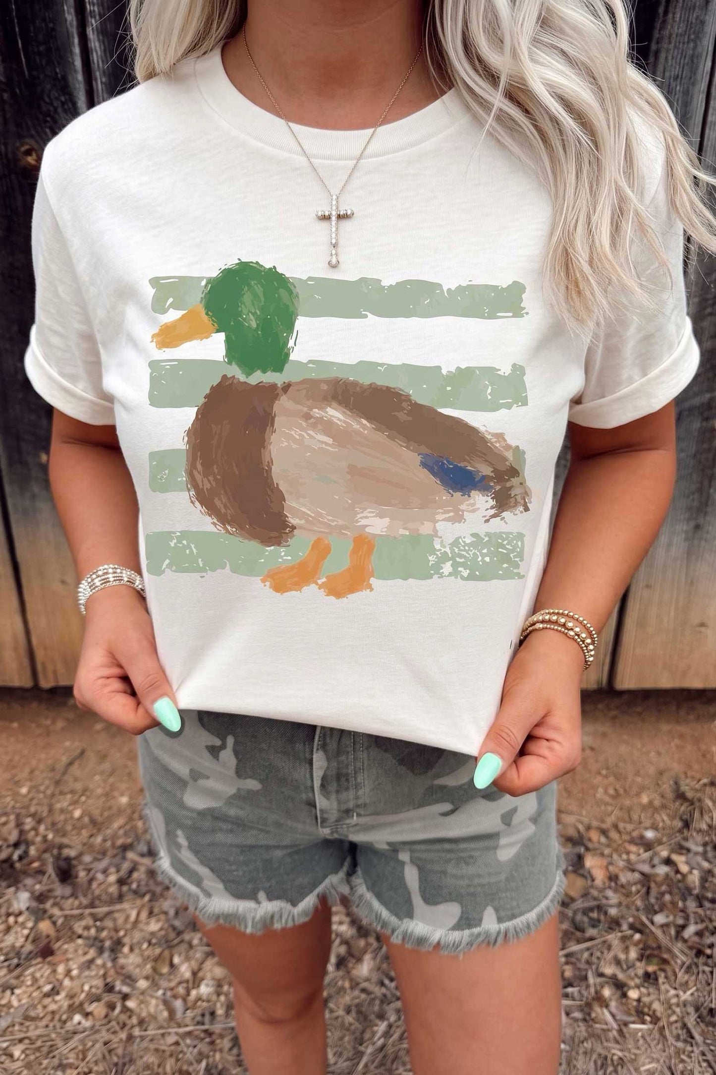 🤍🦆 WESTERN DUCK GRAPHIC TEE 🦆🤍