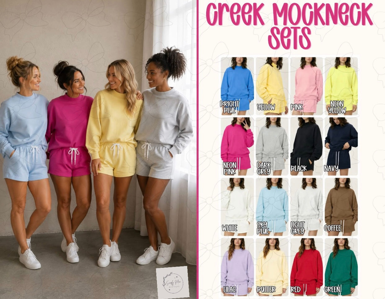 💖 CREEK MOCKNECK SETS — WOMEN’S EDITION 💖