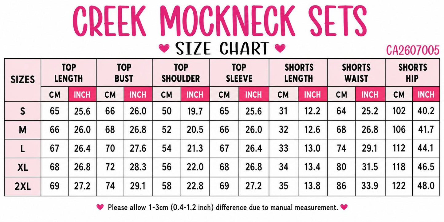 💖 CREEK MOCKNECK SETS — WOMEN’S EDITION 💖
