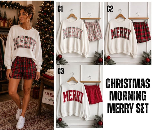 Christmas Morning Set Cozy Set