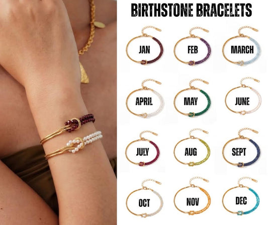 BIRTHSTONE BRACELETS
