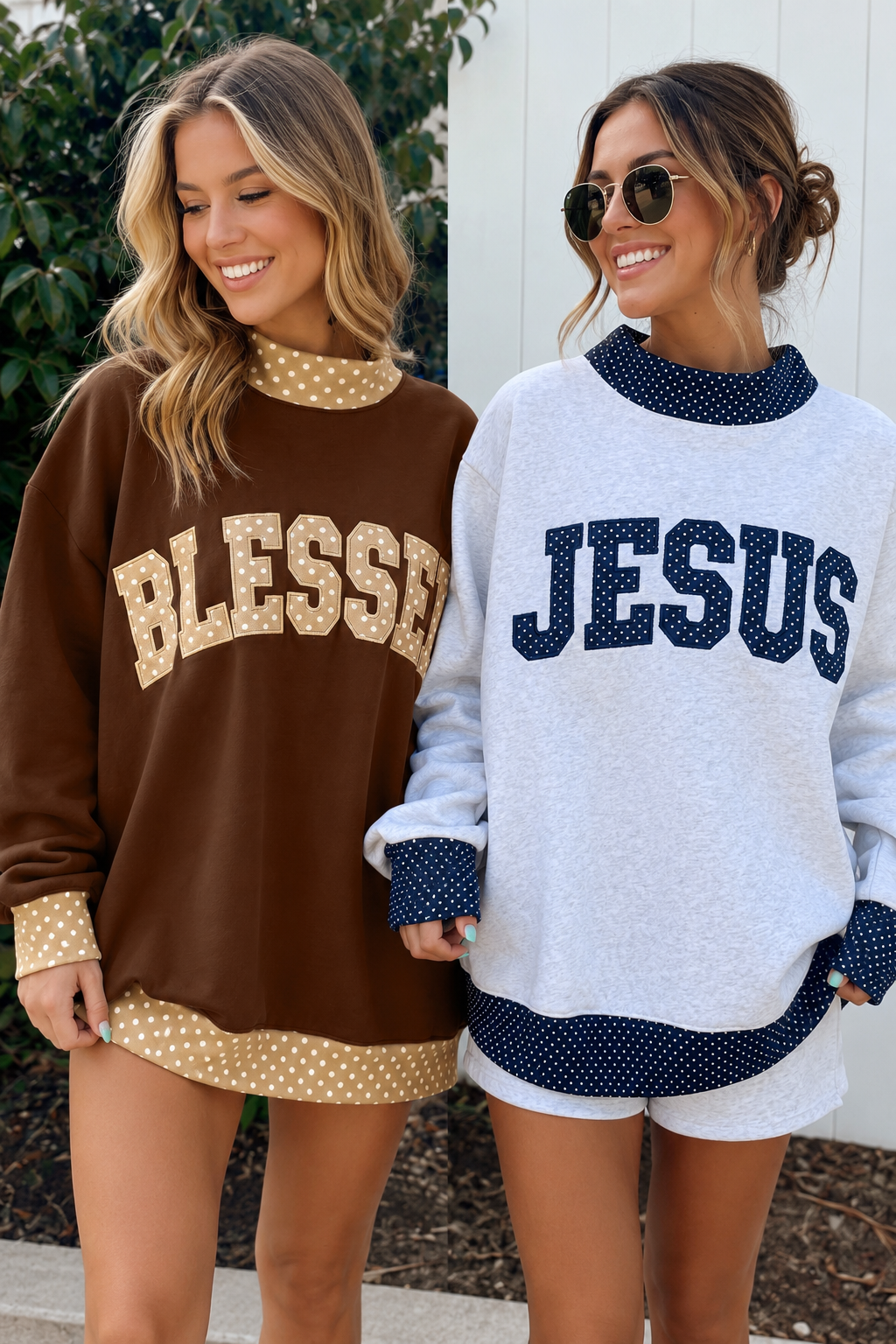BLESSED + JESUS Sweatshirts