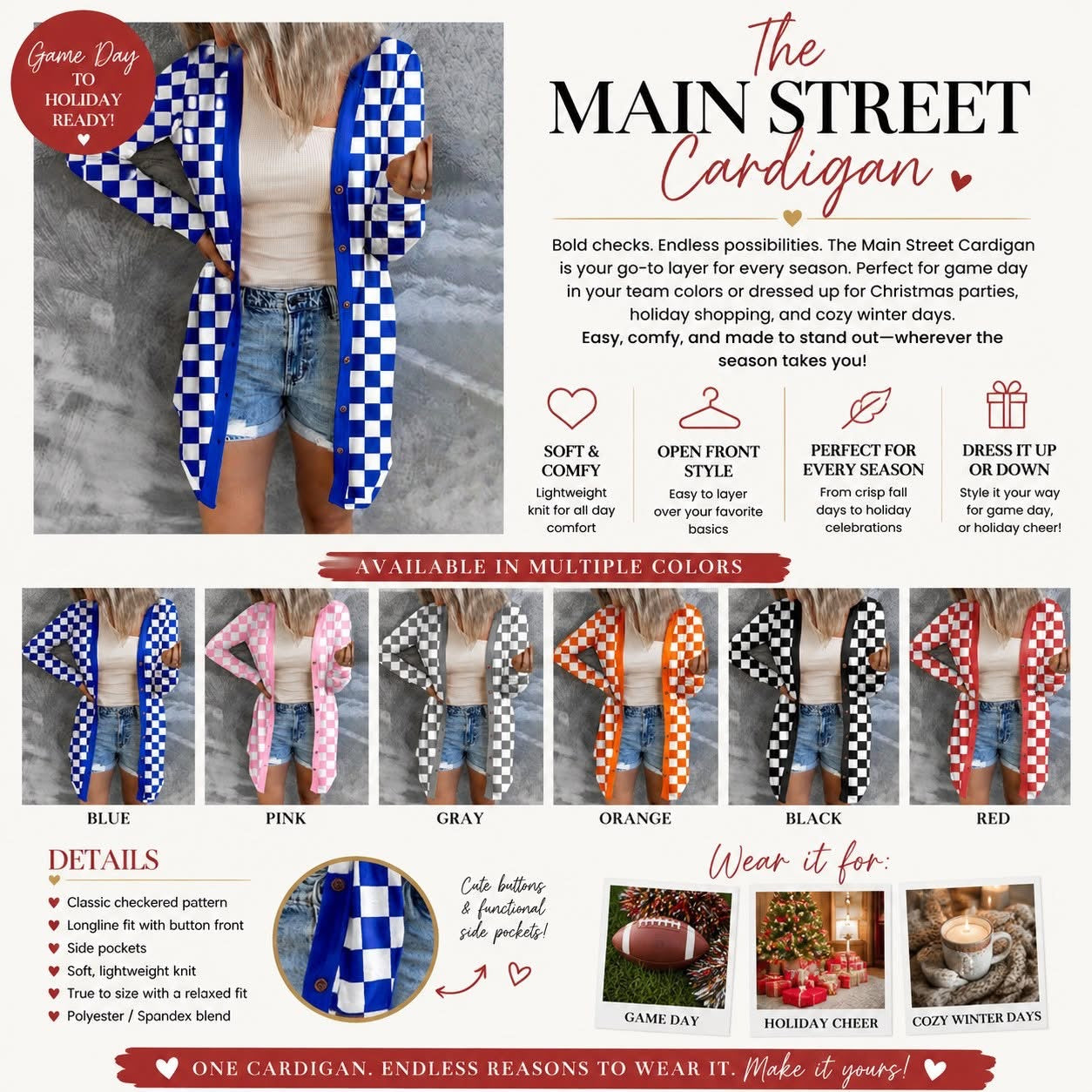 The Main Street Cardigan