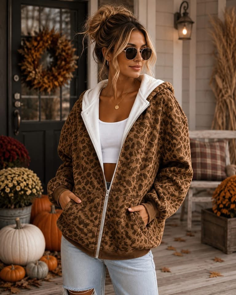 The Prescott Leopard Jacket